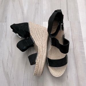 NYC Black Espadrilles